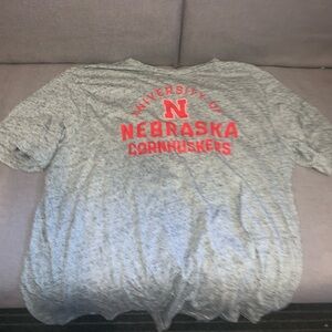 UNIVERSITY OF NEBRASKA CORN HUSKERS 2XL T SHIRT TOP